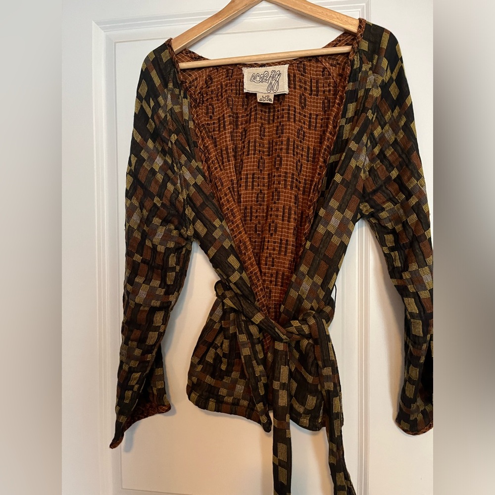 Ace & Jig belted cardigan sz L